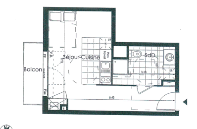 appartement 1 pièces 25 m2 à louer à Wasquehal (59290)
