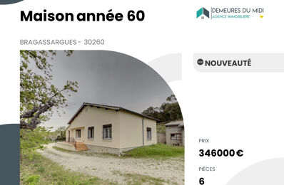 vente maison 346 000 € à proximité de Montagnac (30350)