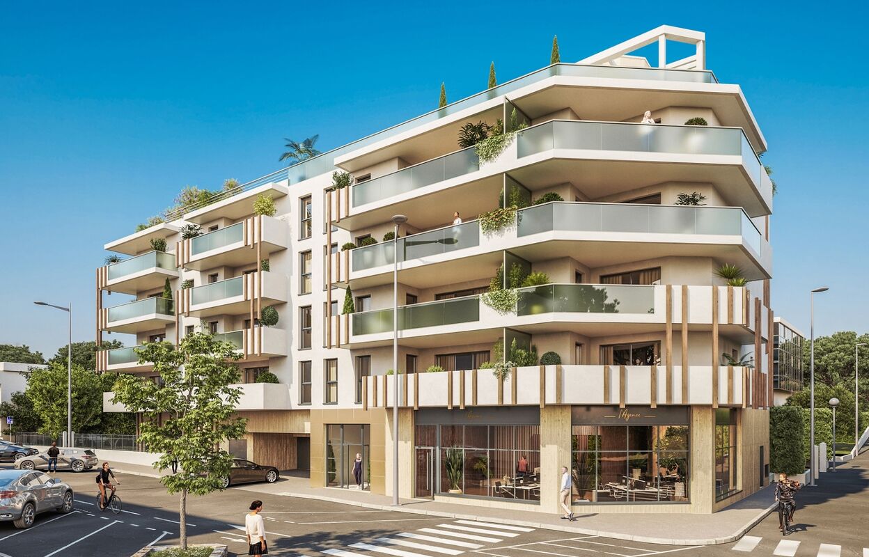 appartement neuf T3 pièces 66 à 85 m2 à vendre à Cagnes-sur-Mer (06800)