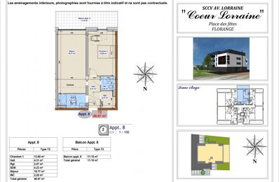 vente appartement 172 000 € à proximité de Fameck (57290)