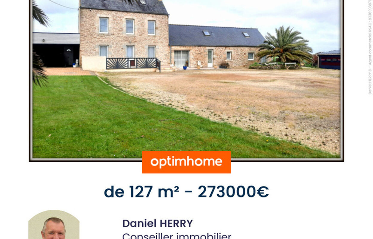 maison 5 pièces 127 m2 à vendre à Saint-Vougay (29440)