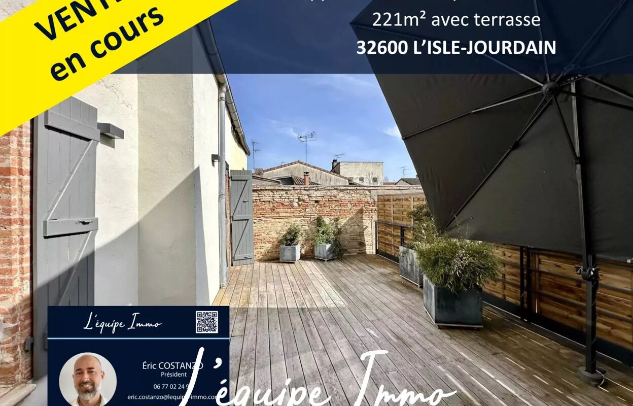 maison 6 pièces 221 m2 à vendre à L'Isle-Jourdain (32600)