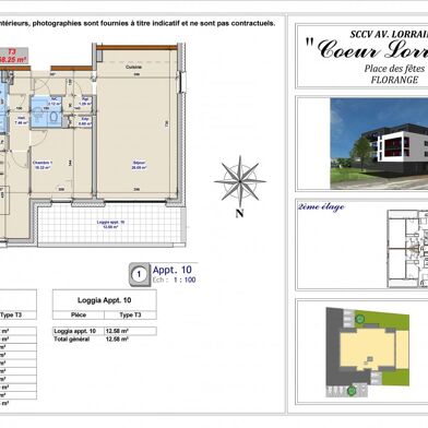 Appartement 3 pièces 240000 €