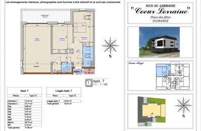 vente appartement 249 000 € à proximité de Lommerange (57650)