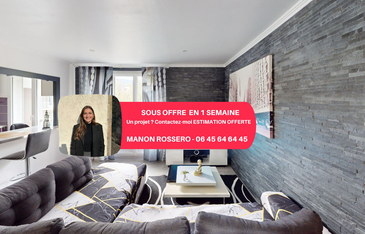 appartement 4 pièces 65 m2 à vendre à Grenoble (38100)