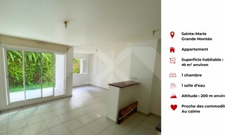 Appartement 2 Pièces 40 m² à vendre à Sainte-Marie (97438)