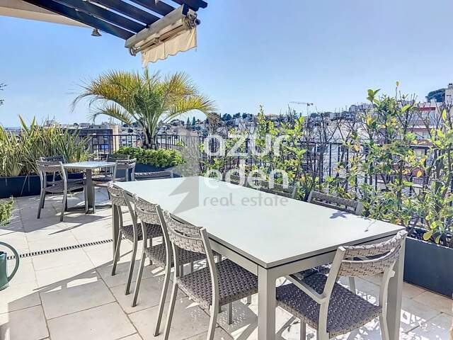 Cannes - 5P Toit terrasse vue panoramique — photo du bien
