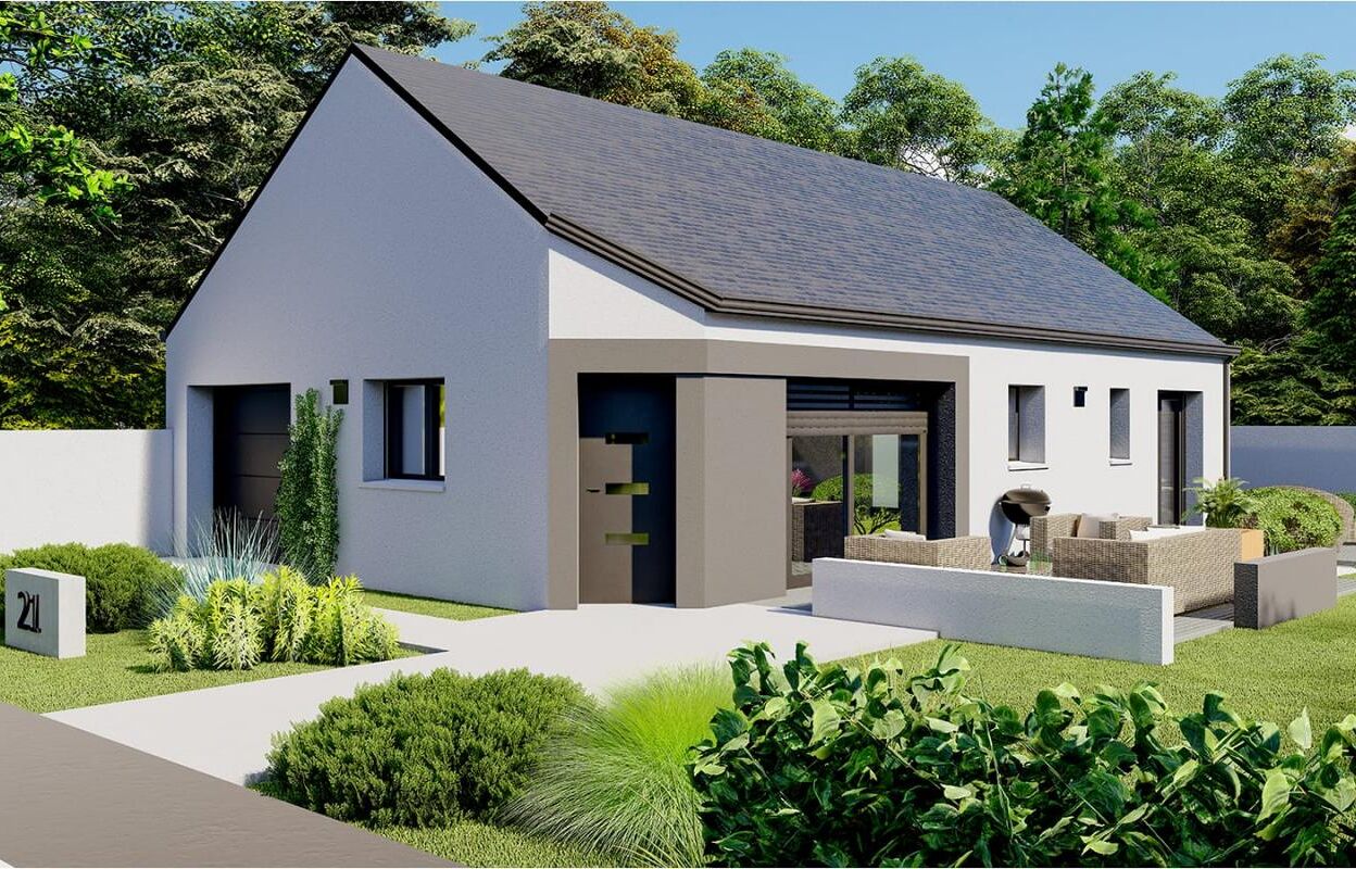 maison 4 pièces 76 m2 à vendre à Montauban-de-Bretagne (35360)