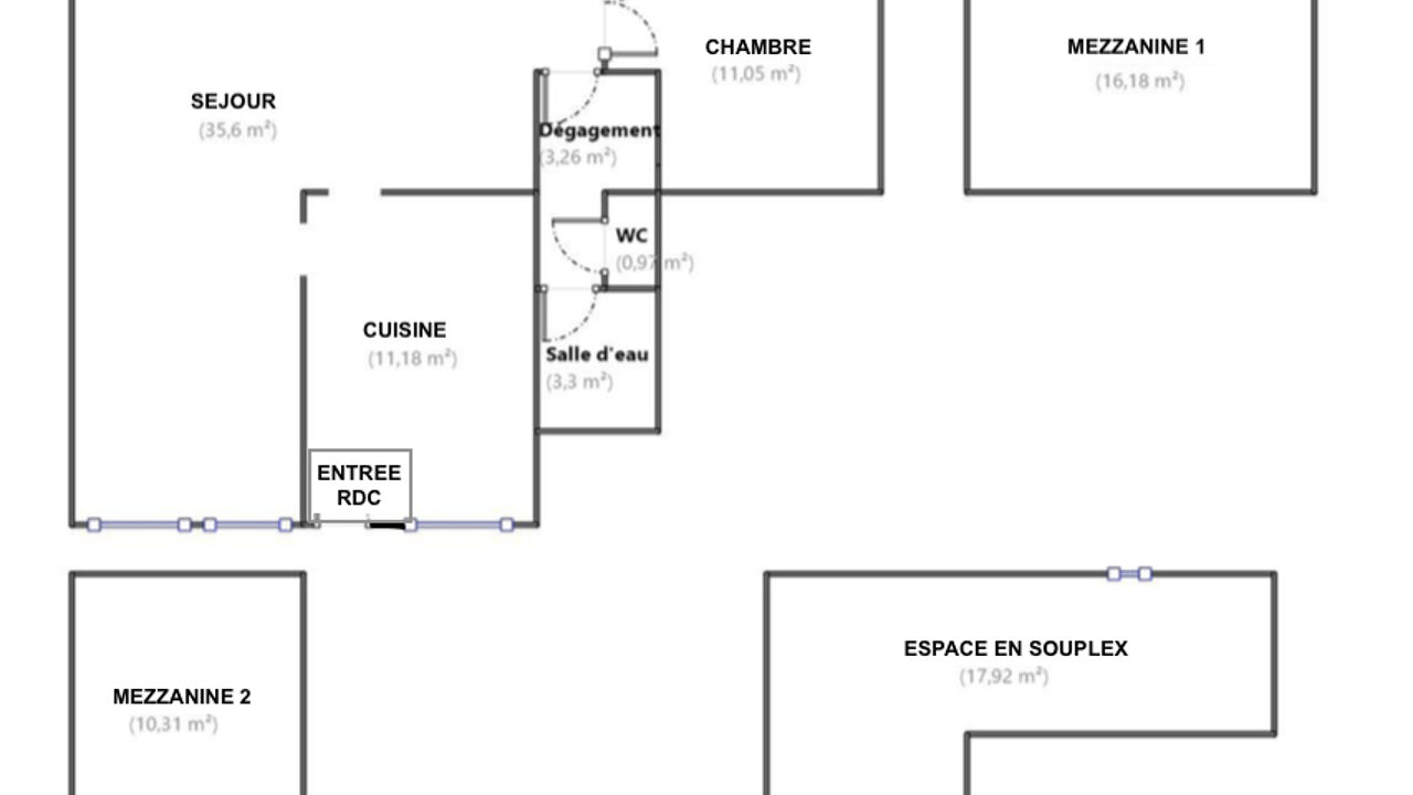 appartement 3 pièces 79 m2 à vendre à Clamart (92140)