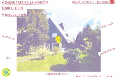 Maison 10 pièces 155000 €