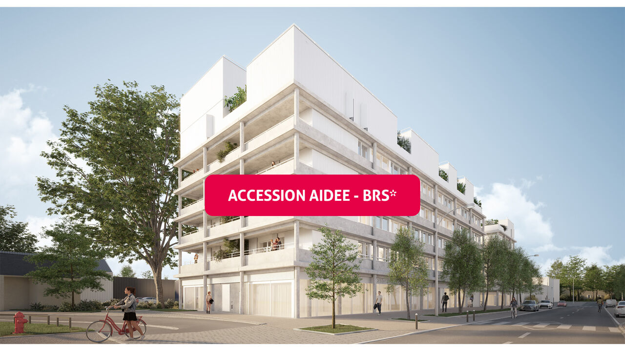 appartement neuf T2, T3, T4, T5 pièces 40 à 96 m2 à vendre à Rennes (35000)