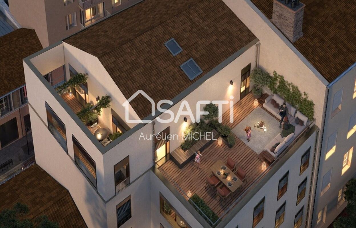 appartement 2 pièces 42 m2 à vendre à Lyon 7 (69007)