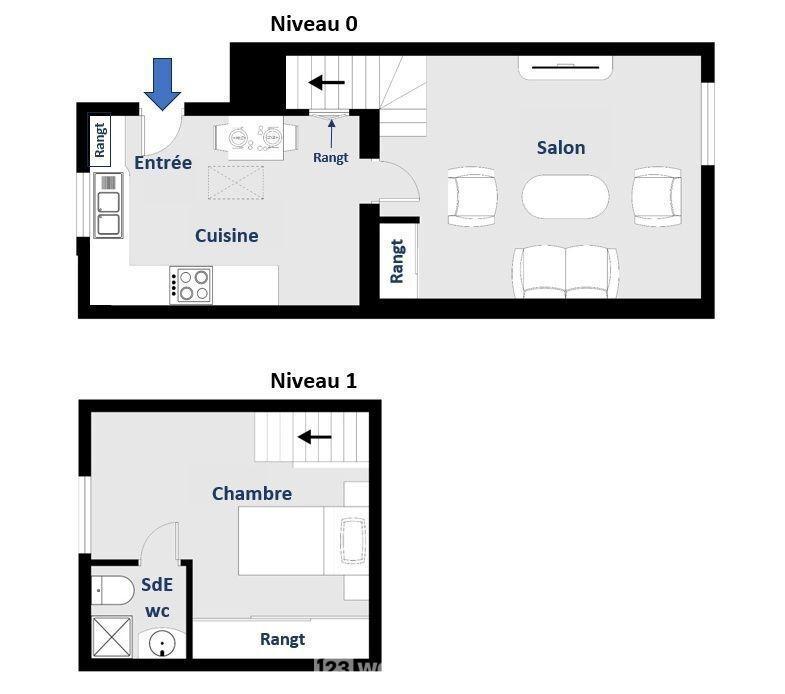 Appartement - 44m² - Paris
