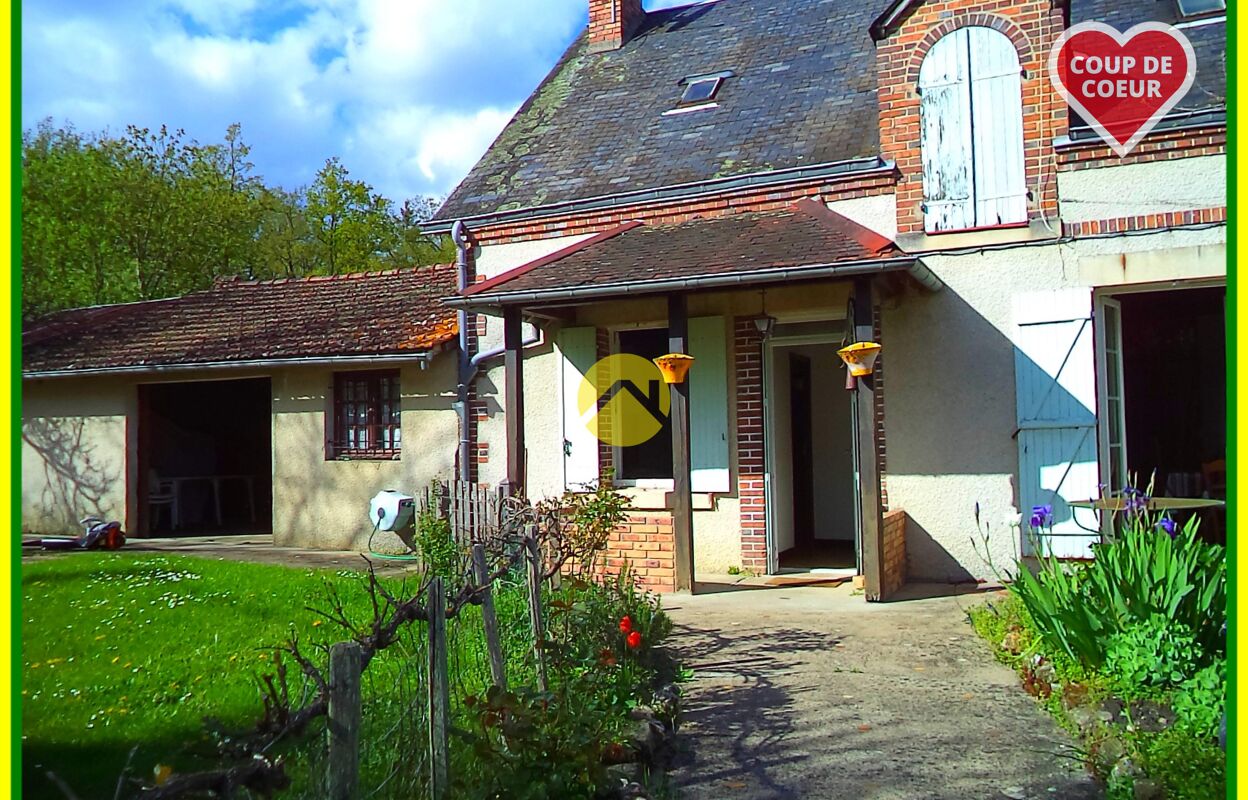 maison 5 pièces 84 m2 à vendre à Neuvy-sur-Barangeon (18330)