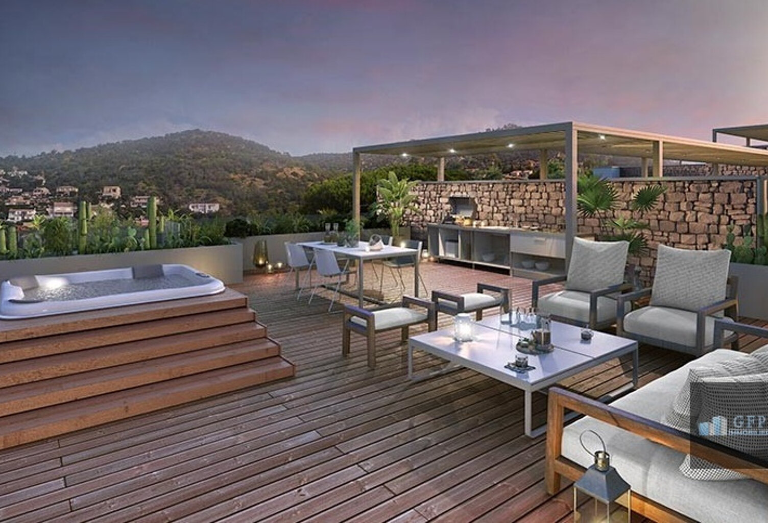 BORMES LES MIMOSAS - Appartement de type 3 Pièces avec Rooftop dans un résidence de standing — photo 1