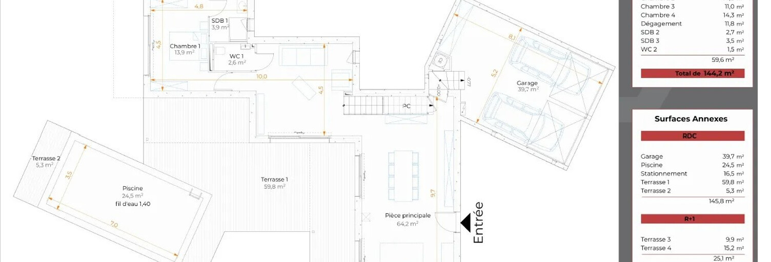 Maison 5 Pièces 144 m² à vendre à Le Lavandou (83980)