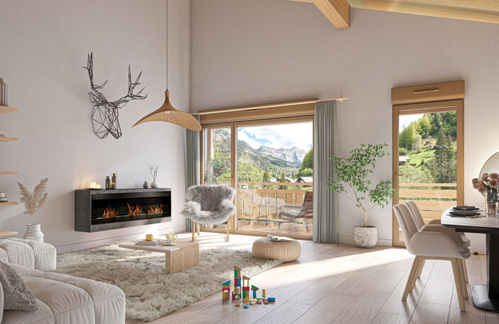 Vente programme neuf T2, T3, T4 46 à 99 m² Abondance (74360) — photo 5