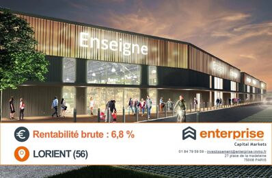 commerce  pièces 4621 m2 à vendre à Lorient (56100)