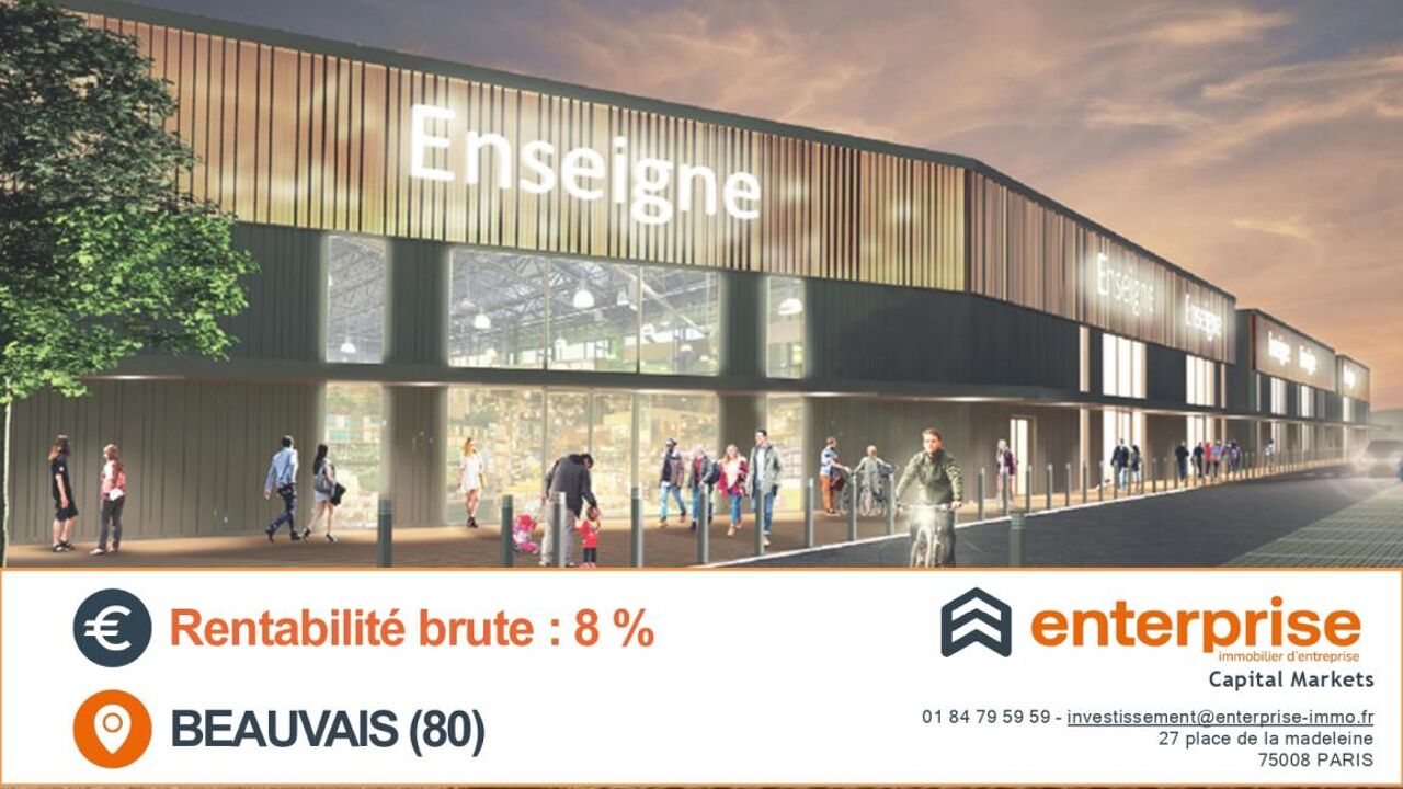 commerce  pièces 685 m2 à vendre à Beauvais (60000)