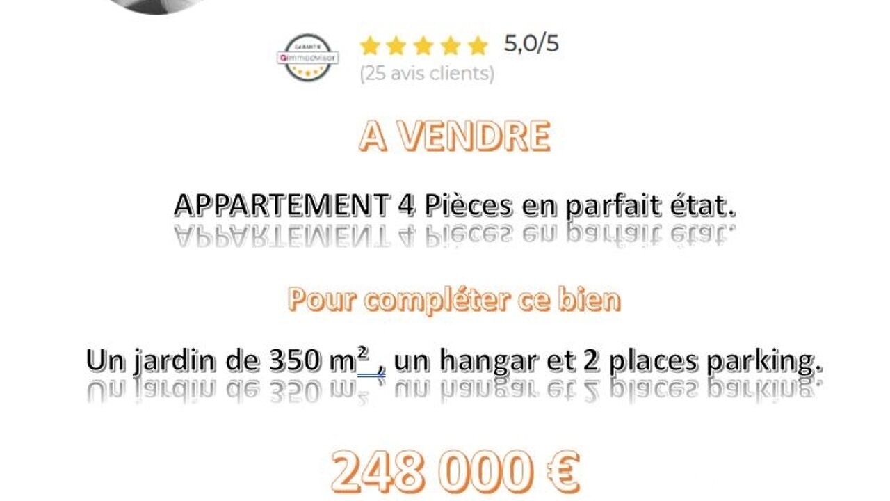 appartement 4 pièces 73 m2 à vendre à Berre-les-Alpes (06390)