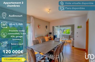 vente appartement 120 000 € à proximité de Étouvans (25260)
