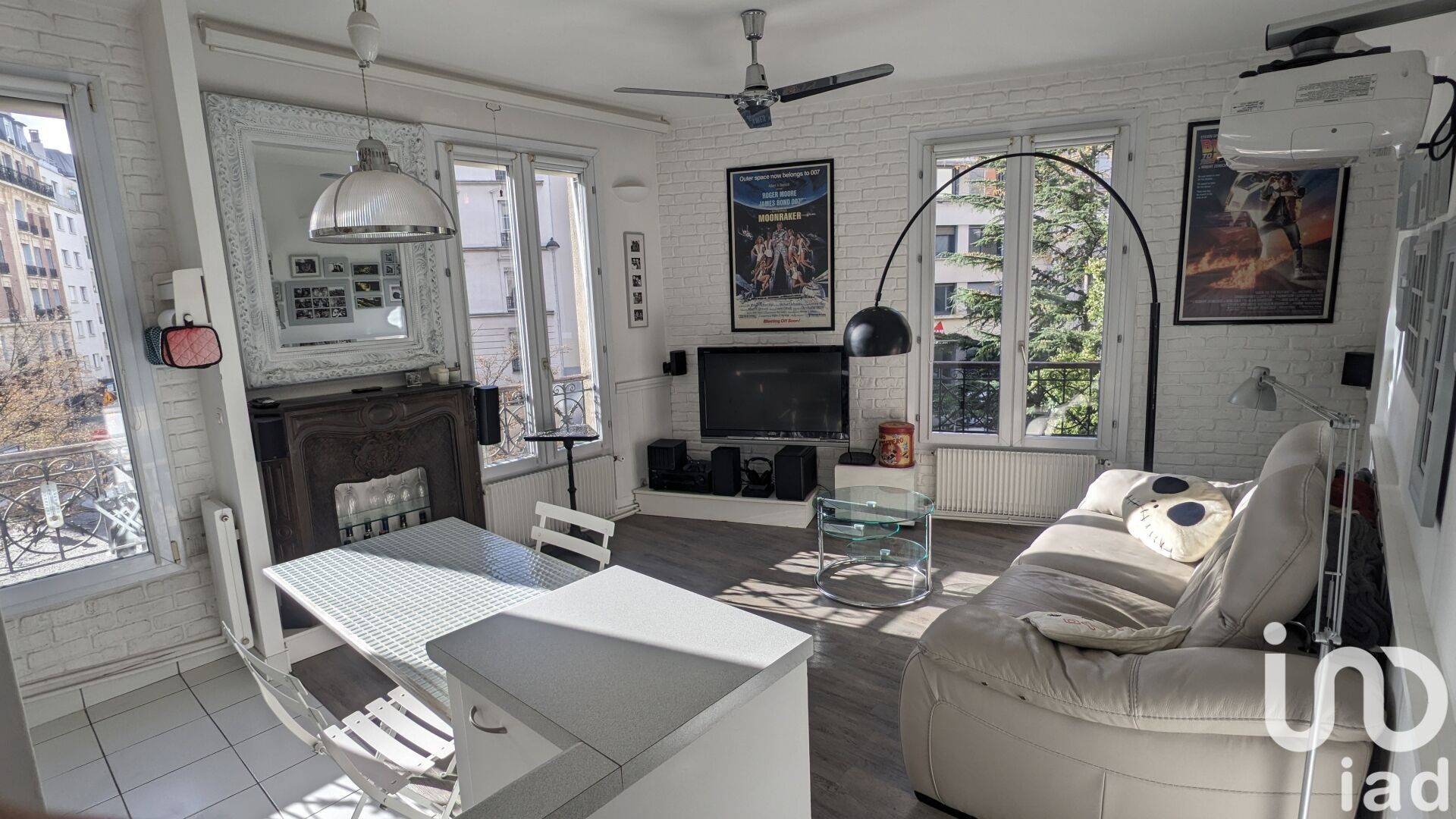 Appartement 2 pièce(s) 44 m²à vendre Paris-13e-arrondissement