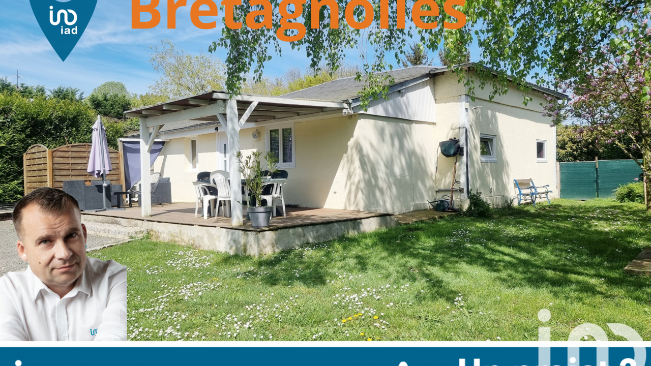 maison 4 pièces 88 m2 à vendre à Bretagnolles (27220)