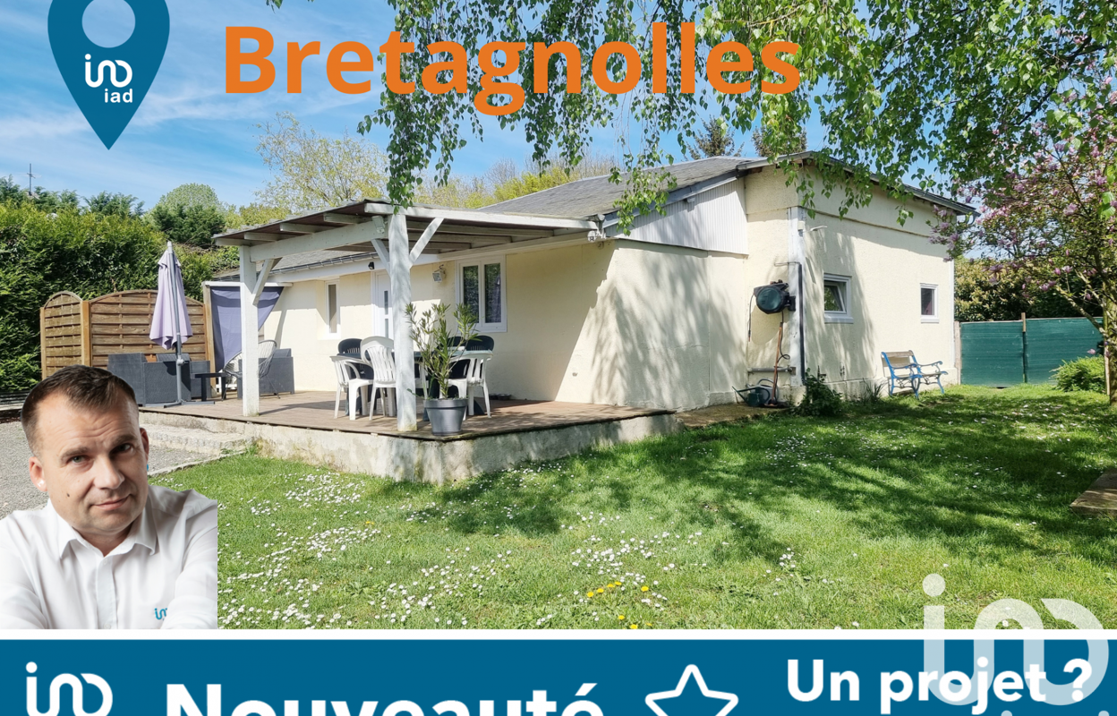 maison 4 pièces 88 m2 à vendre à Bretagnolles (27220)