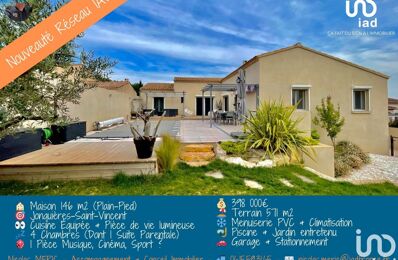 vente maison 398 000 € à proximité de Fournès (30210)