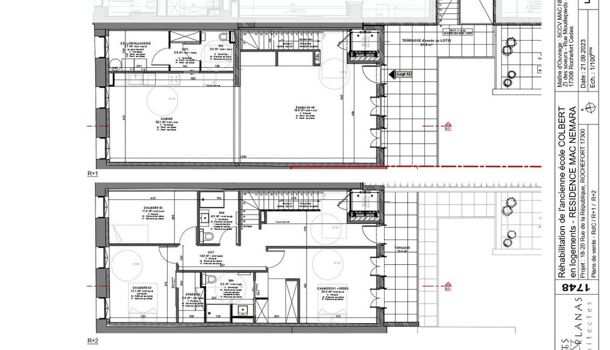 Appartement 4 pièces  à vendre Rochefort 17300