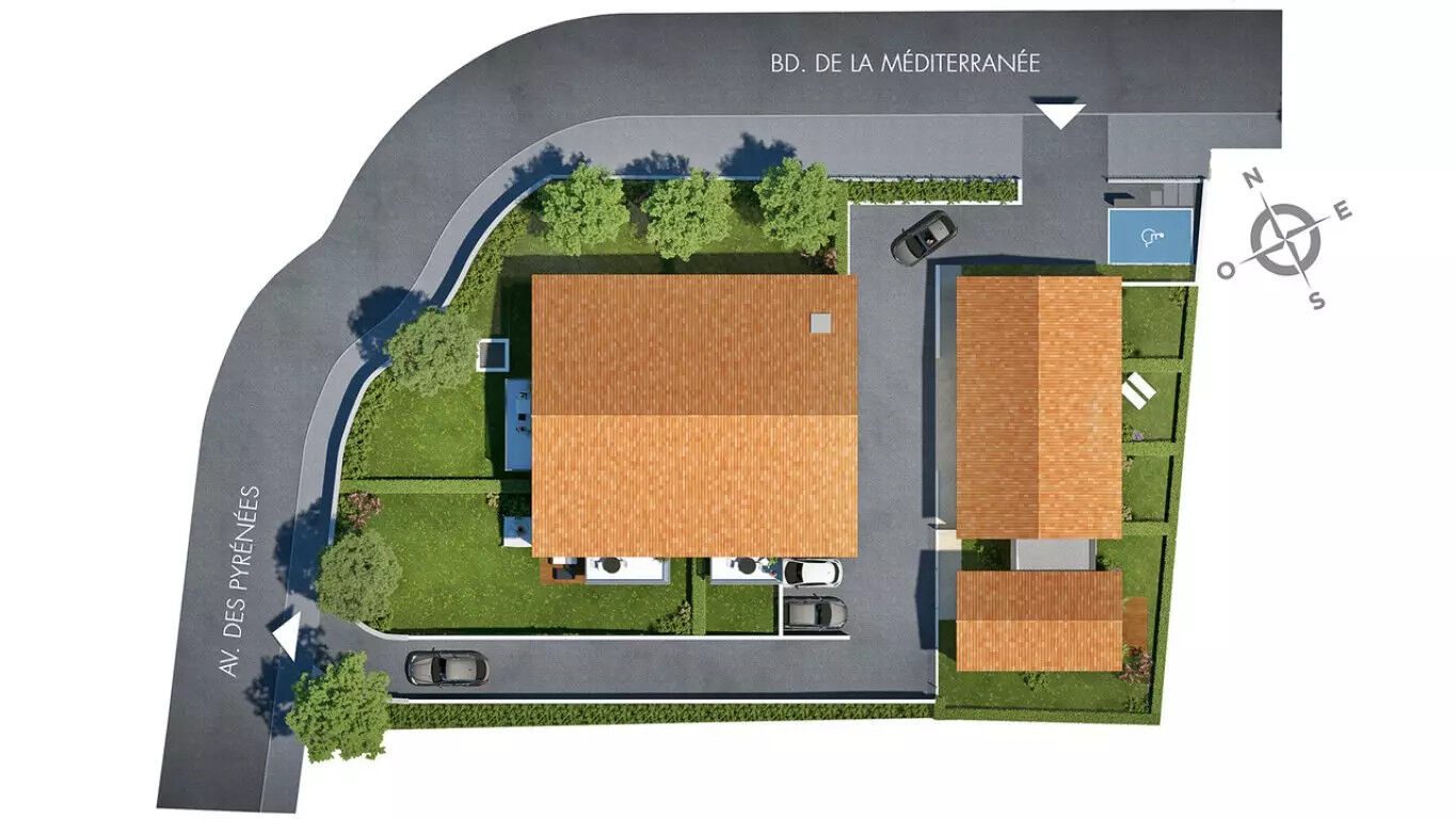 Appartement neuf 2 pièces 40 m²