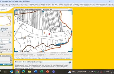 vente terrain 27 000 € à proximité de Comps-sur-Artuby (83840)