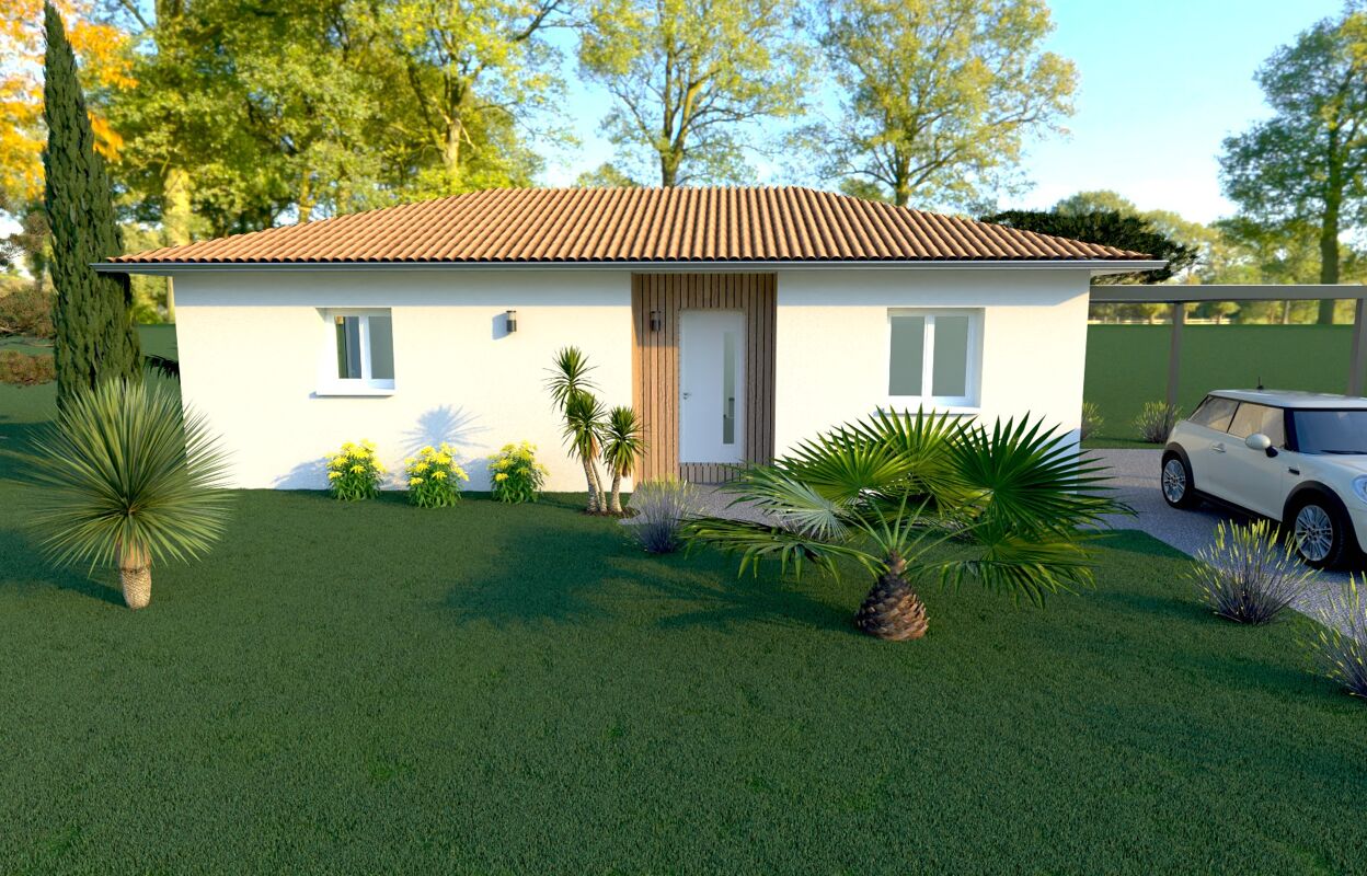 maison 84 m2 à construire à Azur (40140)