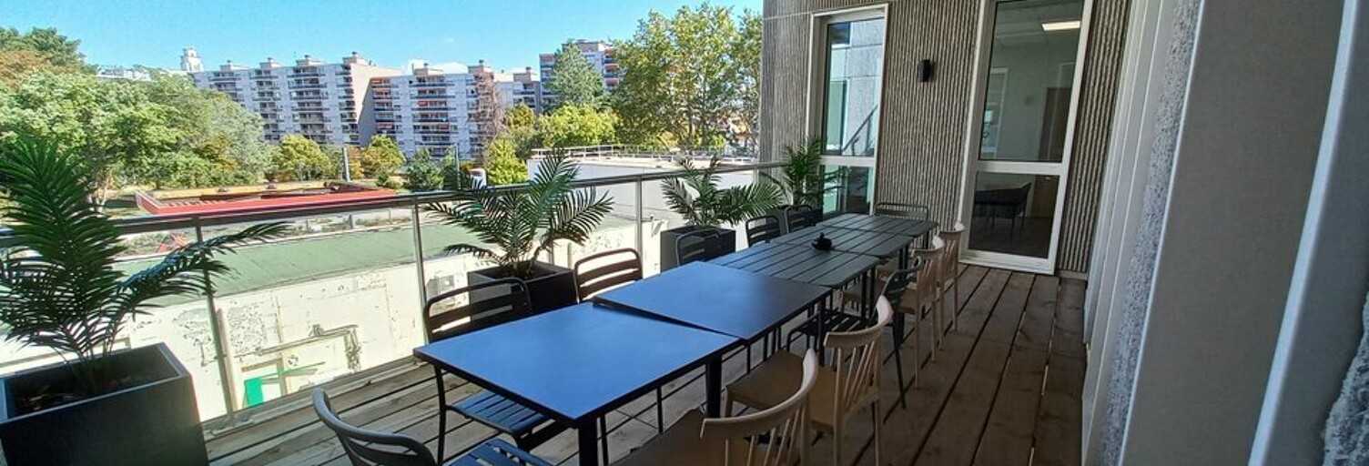 Bureau  100 m² à louer à Villeurbanne (69100)