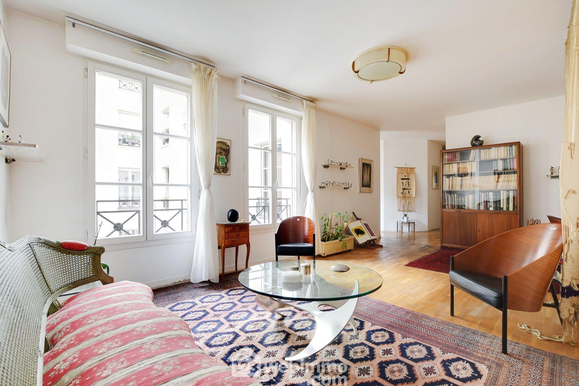 Appartement 5 pièce(s) 107 m²à vendre Paris-20e-arrondissement