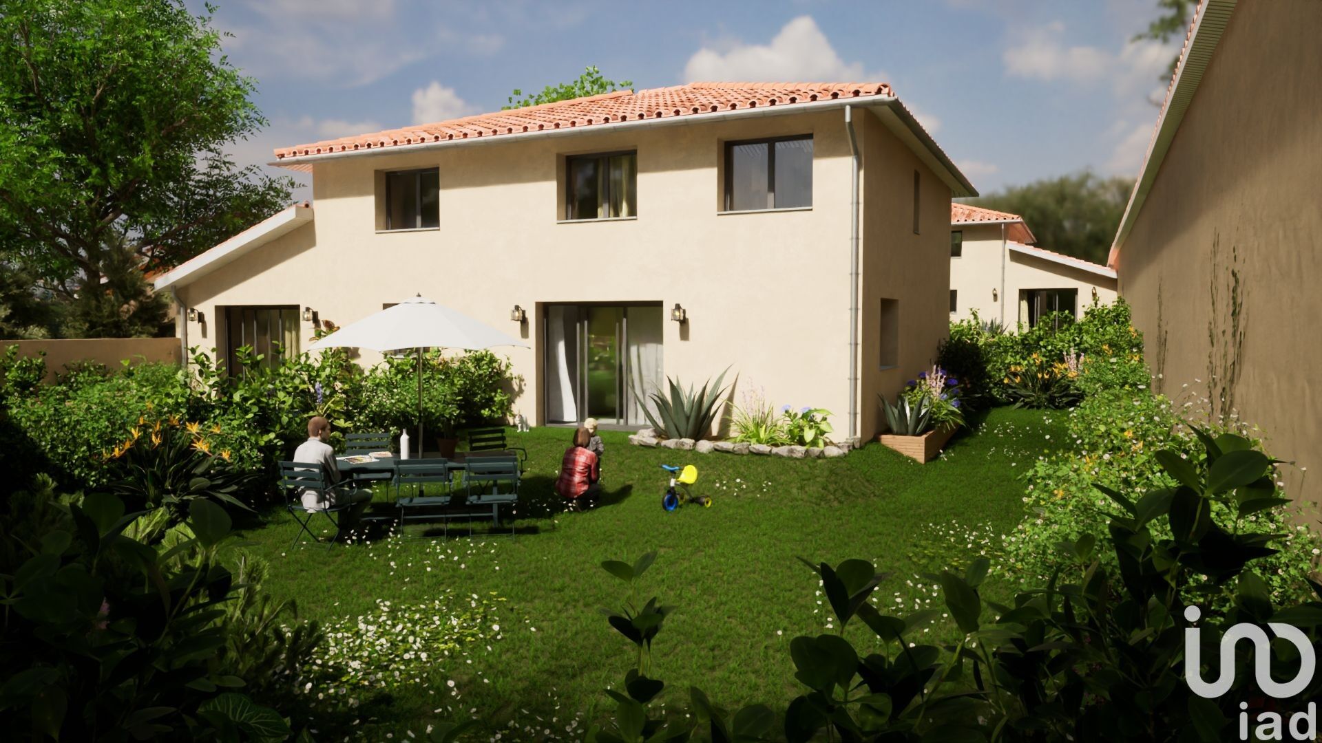 Pessac - 83m² - 4p. - 3ch.