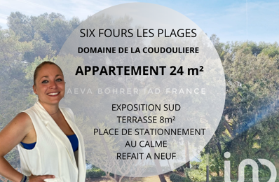 appartement 2 pièces 24 m2 à vendre à Six-Fours-les-Plages (83140)