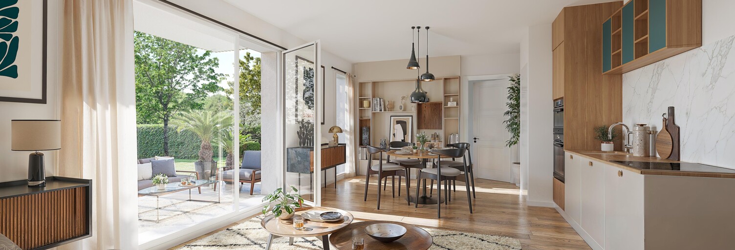 Appartement neuf T2, T3 Pièce 39 à 69 m² à vendre à Pont-Péan (35131)
