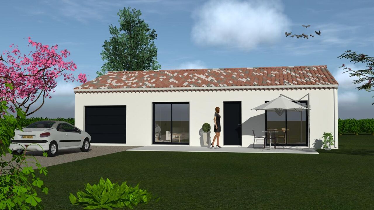 maison 88 m2 à construire à Les Tourrettes (26740)