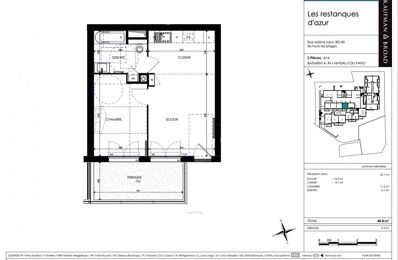 appartement 2 pièces 40 m2 à vendre à Six-Fours-les-Plages (83140)