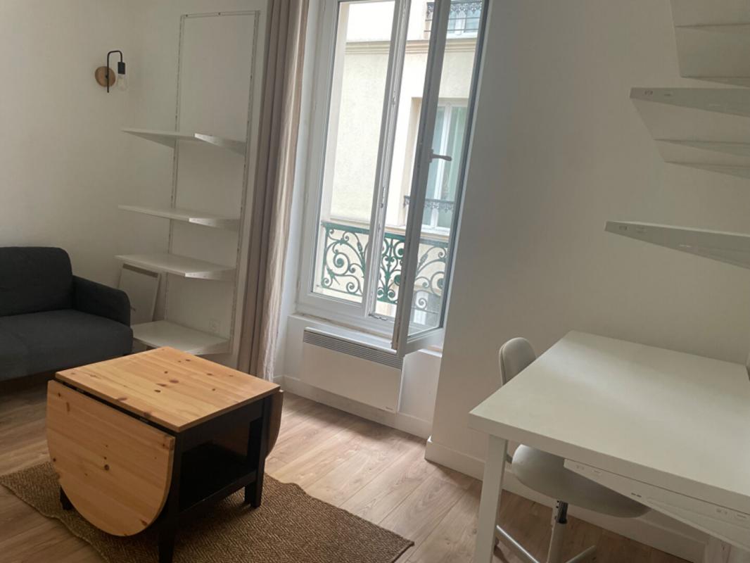 Appartement 2 pièce(s) 29 m²à louer Paris-18e-arrondissement