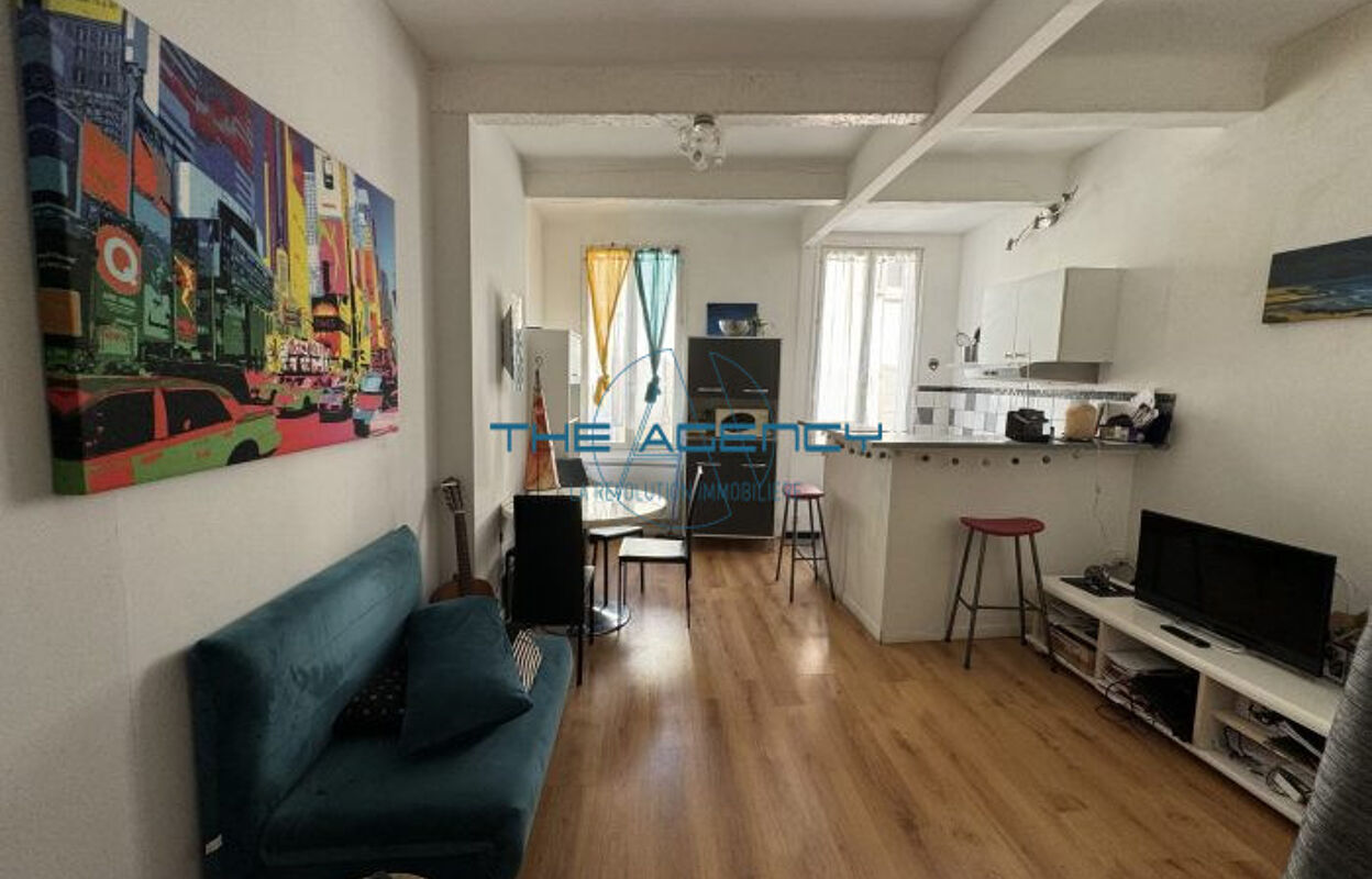 appartement 1 pièces 30 m2 à vendre à Marseille 2 (13002)