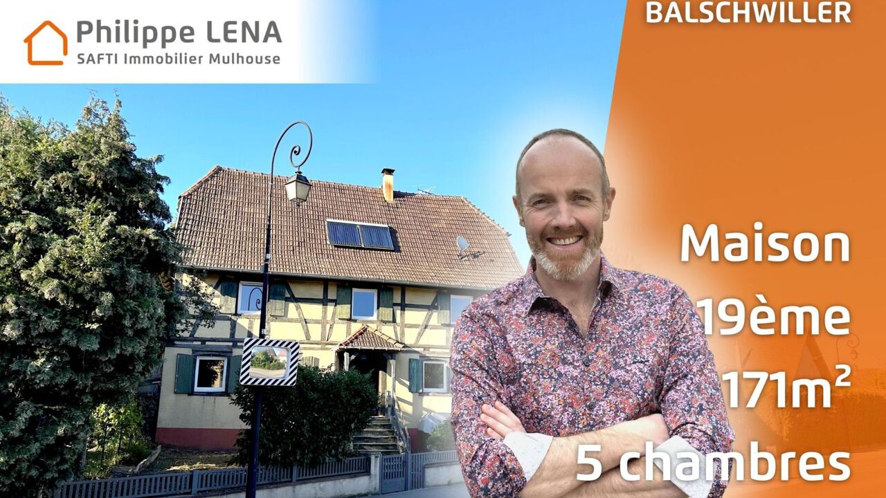 maison 7 pièces 171 m2 à vendre à Balschwiller (68210)