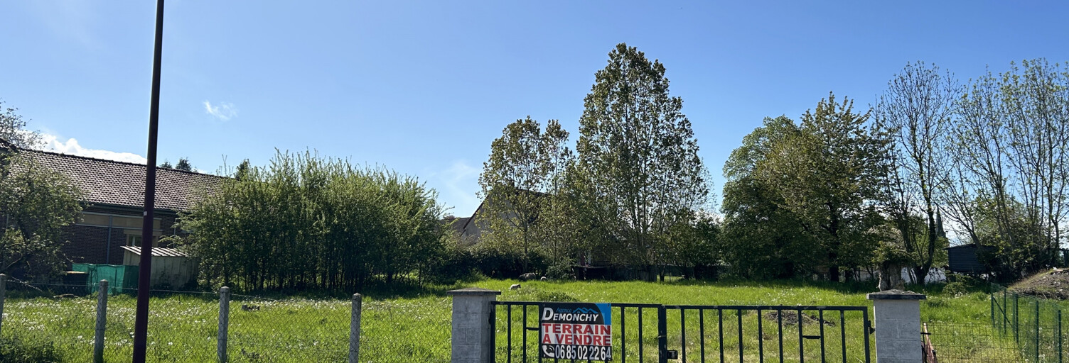 Terrain  1020 m² à vendre à Brocourt (80430)