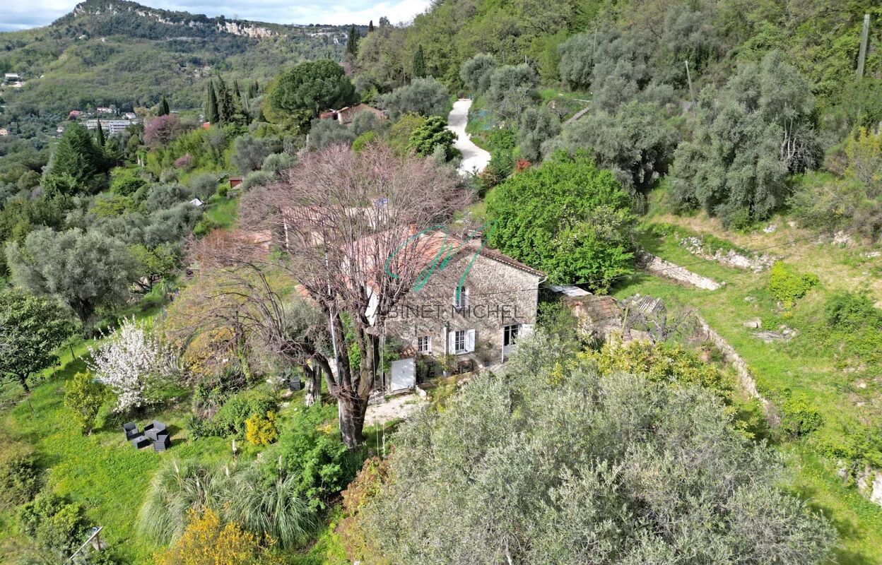 maison 3 pièces 57 m2 à vendre à Le Bar-sur-Loup (06620)