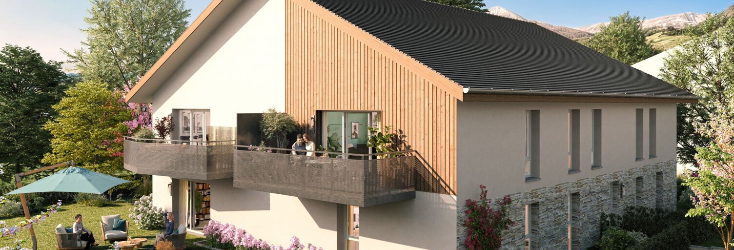 Appartement neuf T3, T4, T5 Pièce 63 à 130 m² à vendre à Myans (73800)