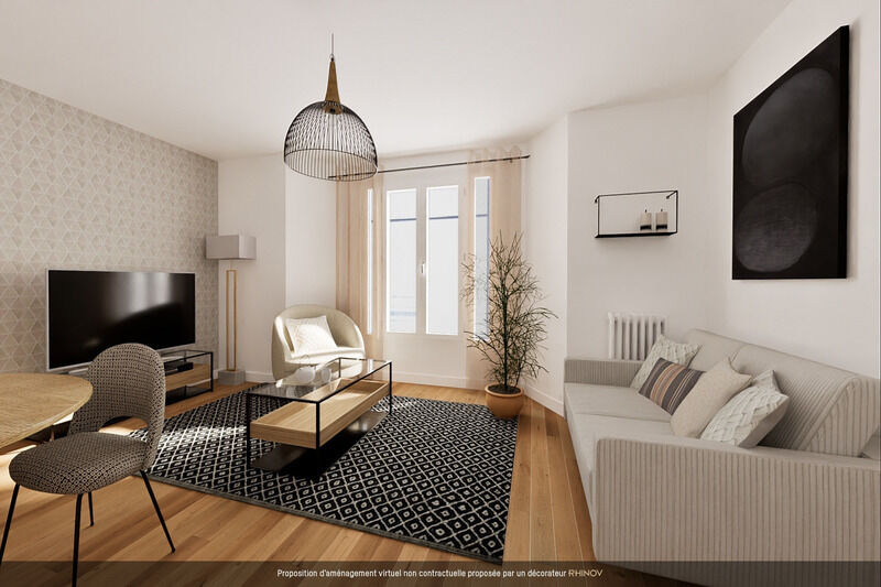 Appartement 3 pièce(s) 54 m²à vendre Vanves