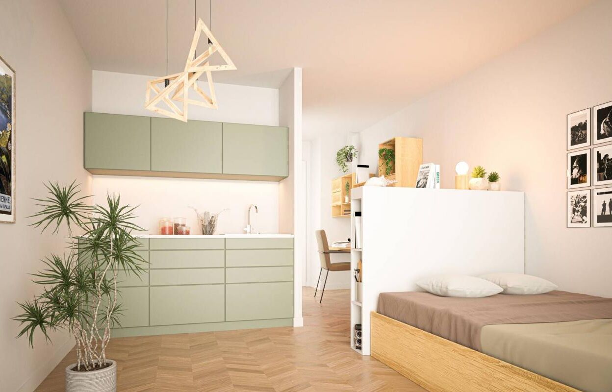 appartement 1 pièces 14 m2 à vendre à Grasse (06130)