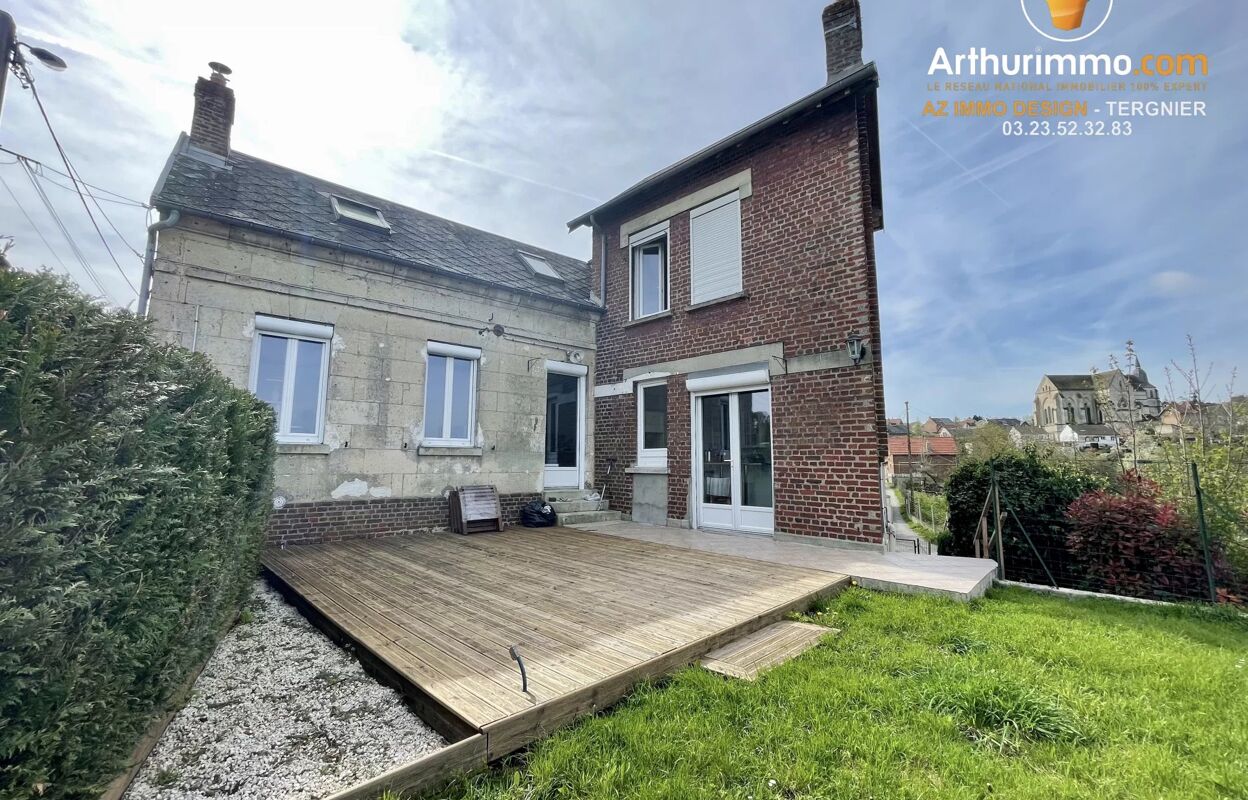 maison 5 pièces 105 m2 à vendre à Saint-Gobain (02410)