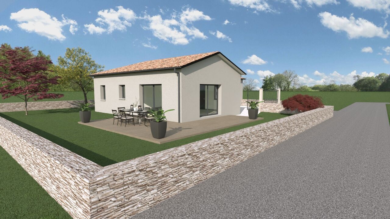 maison 95 m2 à construire à Saint-Didier-sur-Chalaronne (01140)